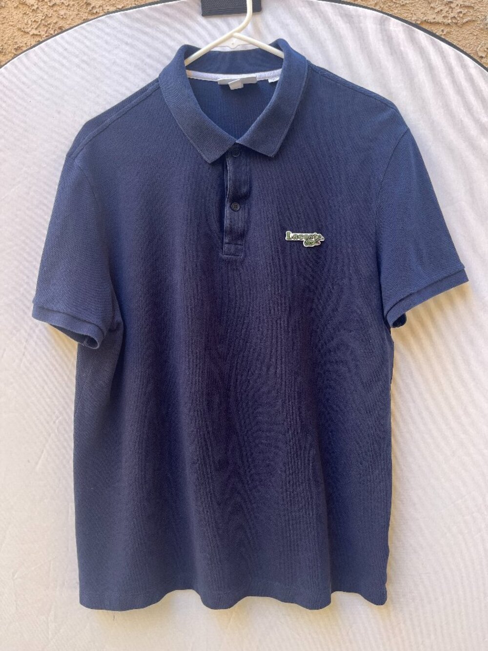 Lacoste Sport Men’s Polo Shirt – Blue, Size XL
